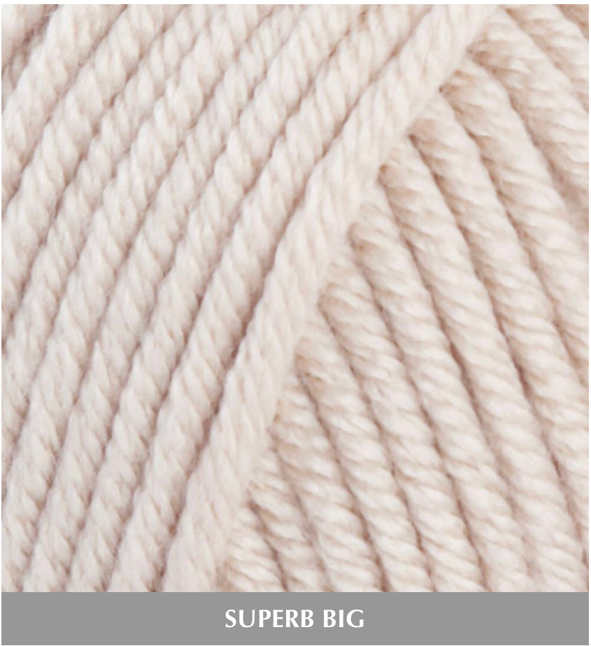 Fiddlesticks Superb Big 14ply Anti Pilling Yarn