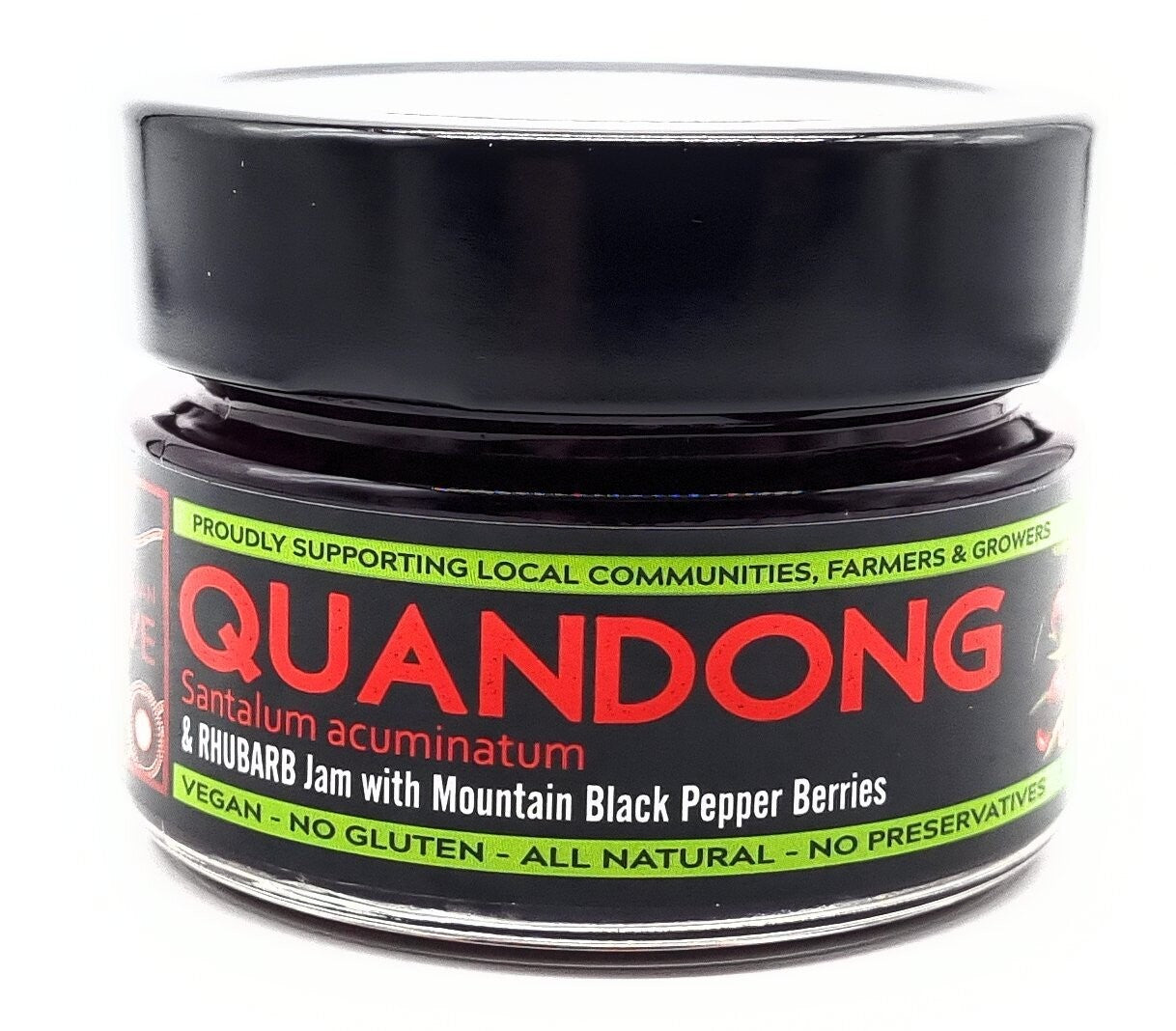 Native Quandong & Rhubarb Jam 160g