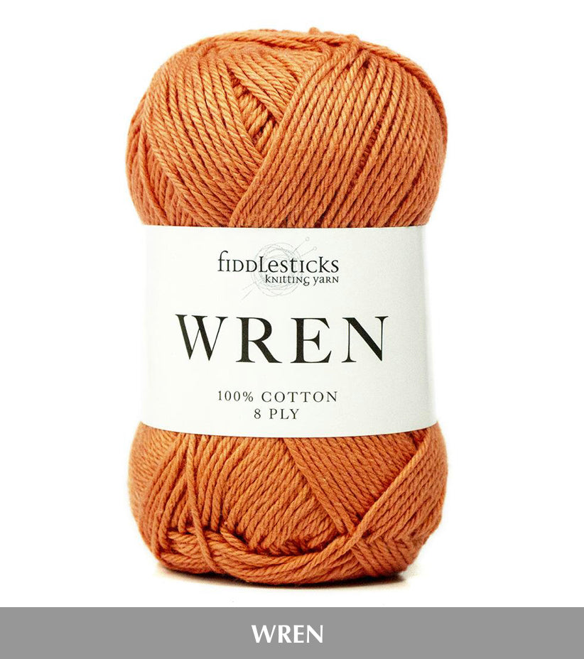 Fiddlesticks Wren 8ply Cotton