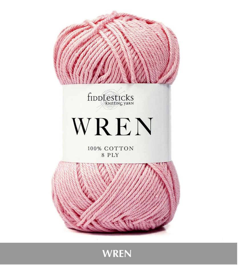 Fiddlesticks Wren 8ply Cotton