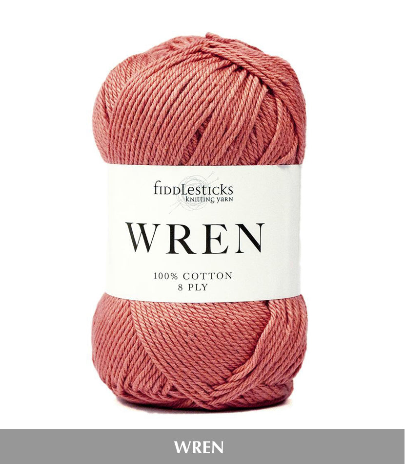 Fiddlesticks Wren 8ply Cotton