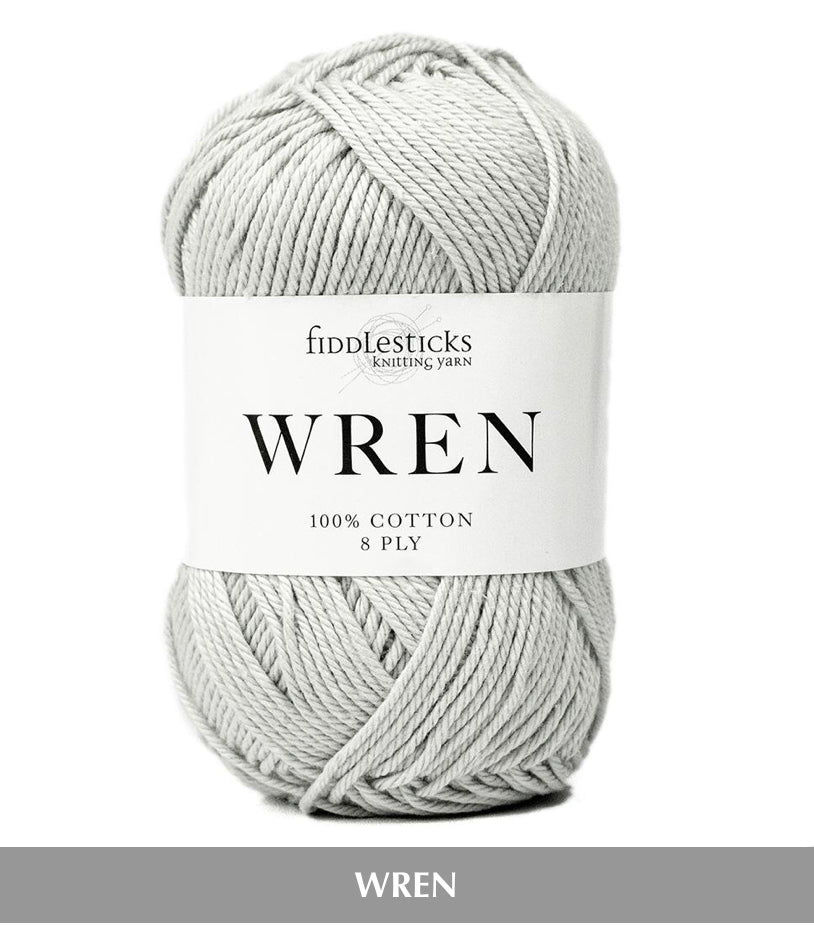 Fiddlesticks Wren 8ply Cotton