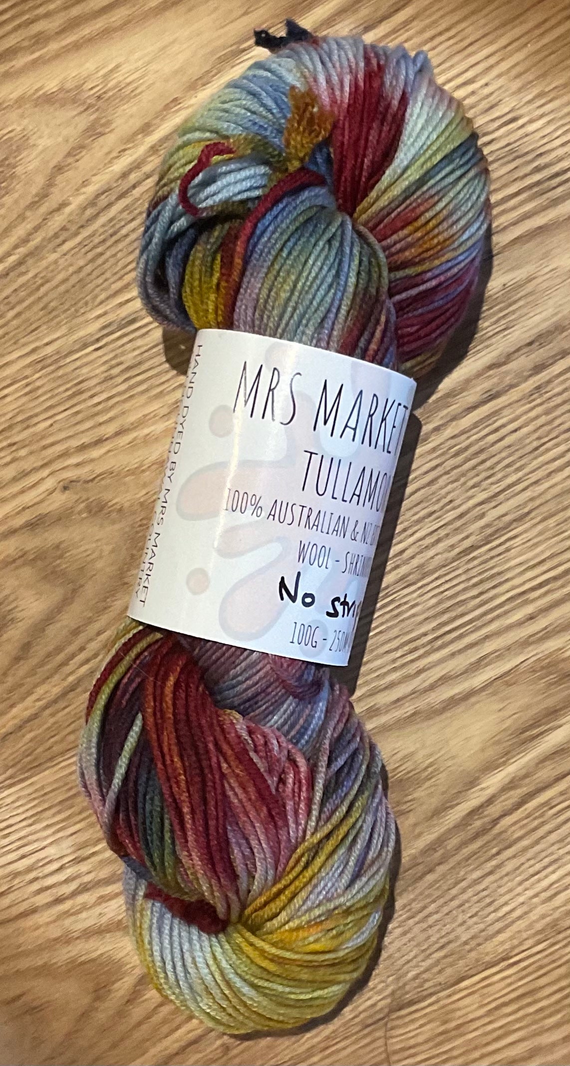 Mrs Market's Tullamorish Hand Dyed Yarn 8ply DK