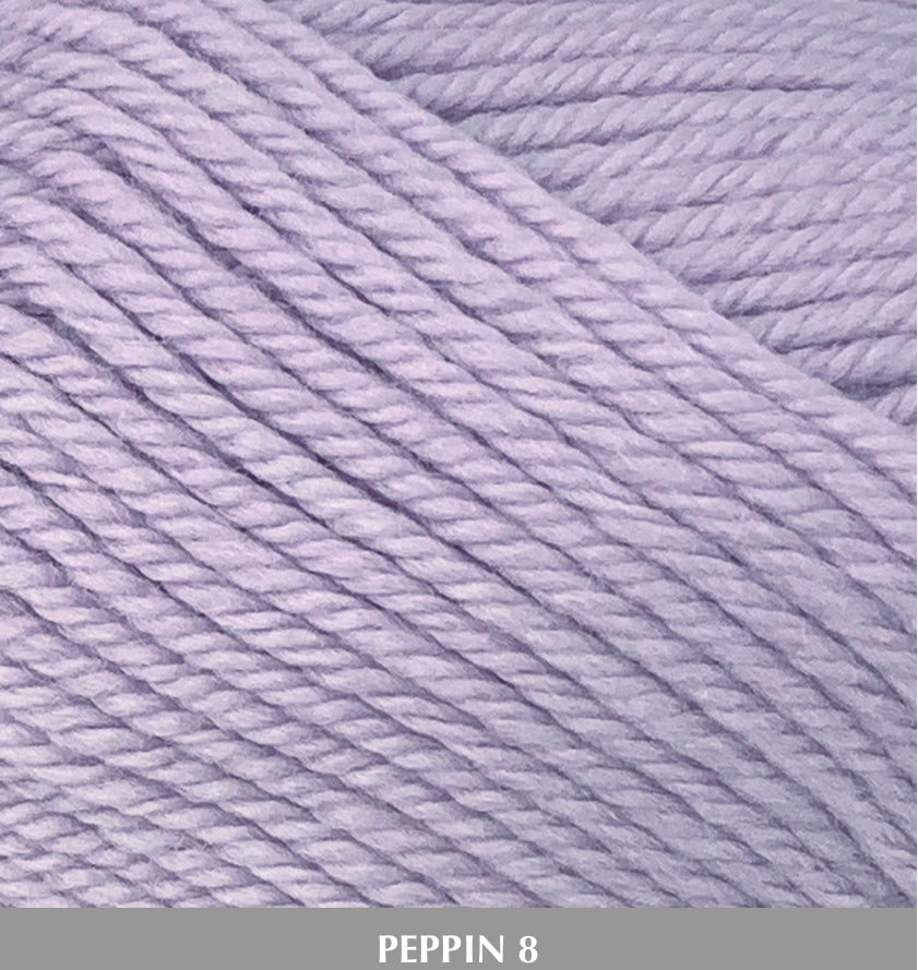 Fiddlesticks Peppin8 8ply 100% Australian Fine Merino Wool