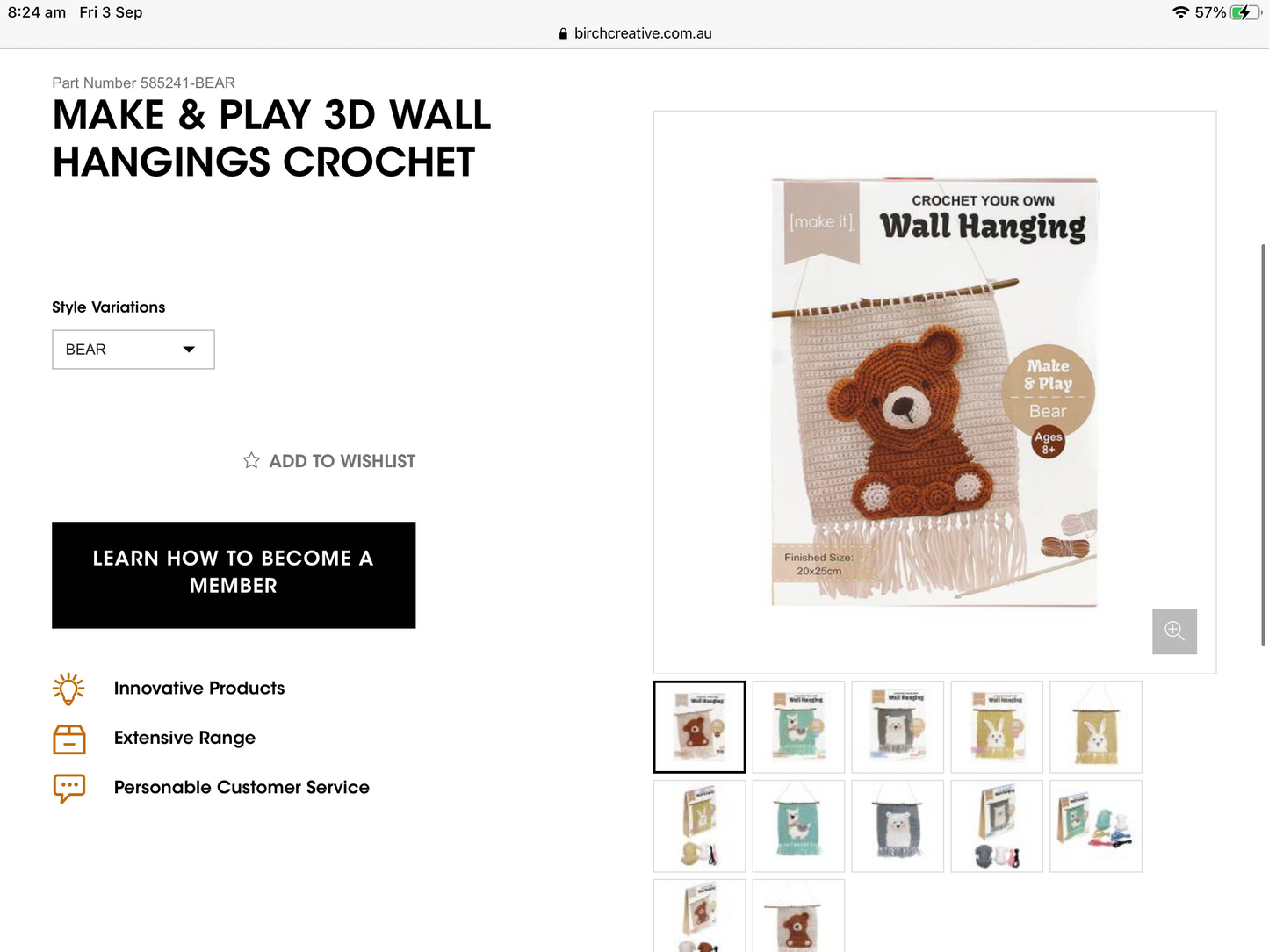 Crochet Wall Hanging Kits