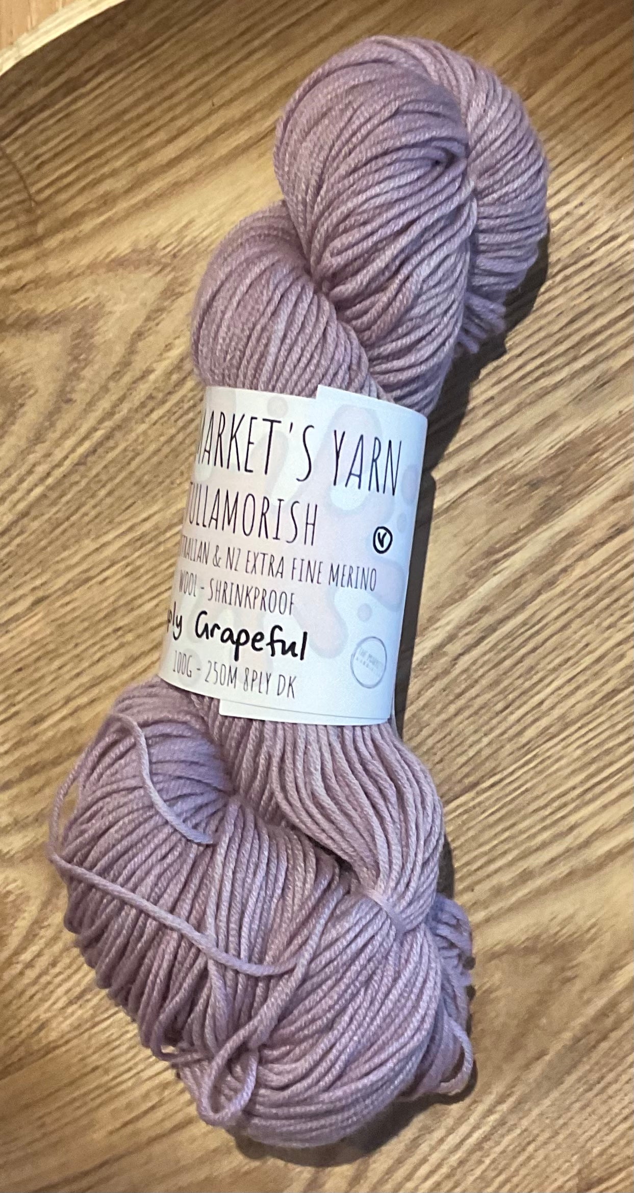 Mrs Market's Tullamorish Hand Dyed Yarn 8ply DK