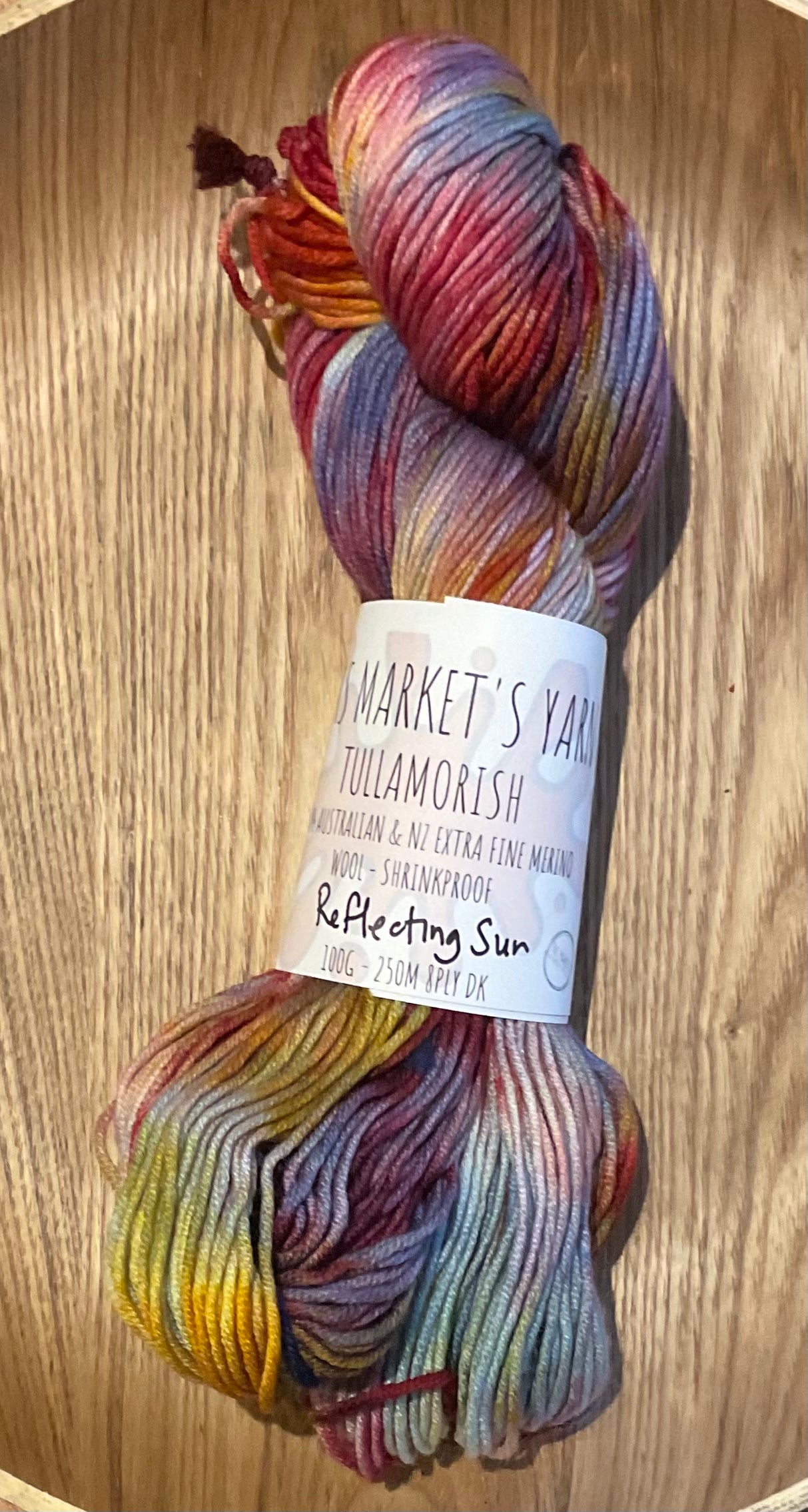 Mrs Market's Tullamorish Hand Dyed Yarn 8ply DK