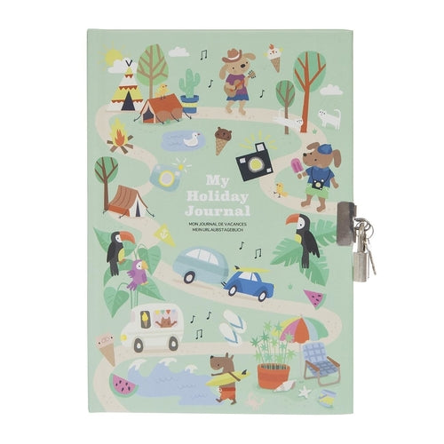 Lockable Diary My Holiday Journal