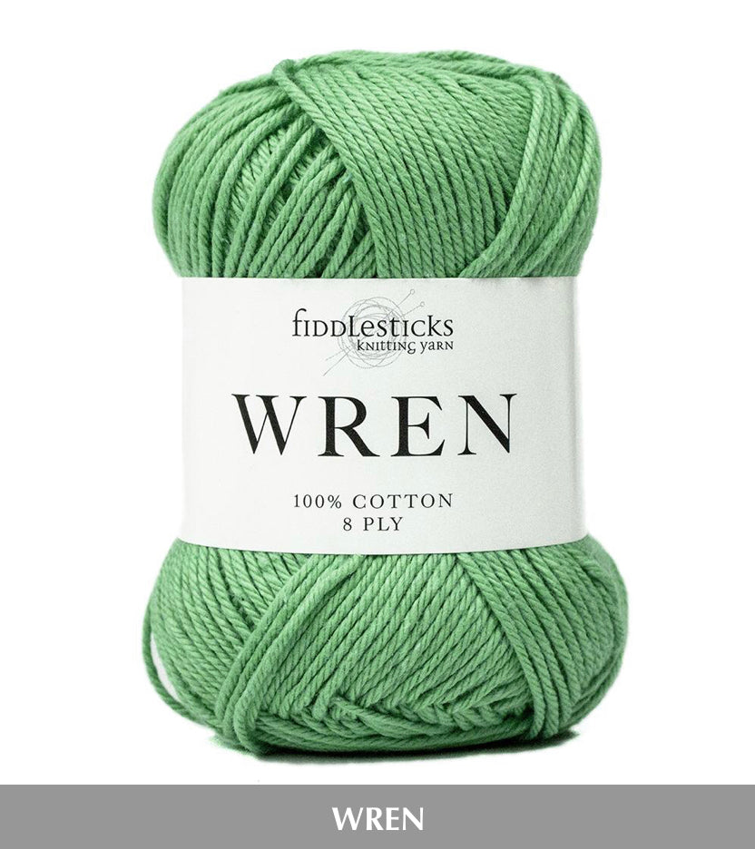 Fiddlesticks Wren 8ply Cotton