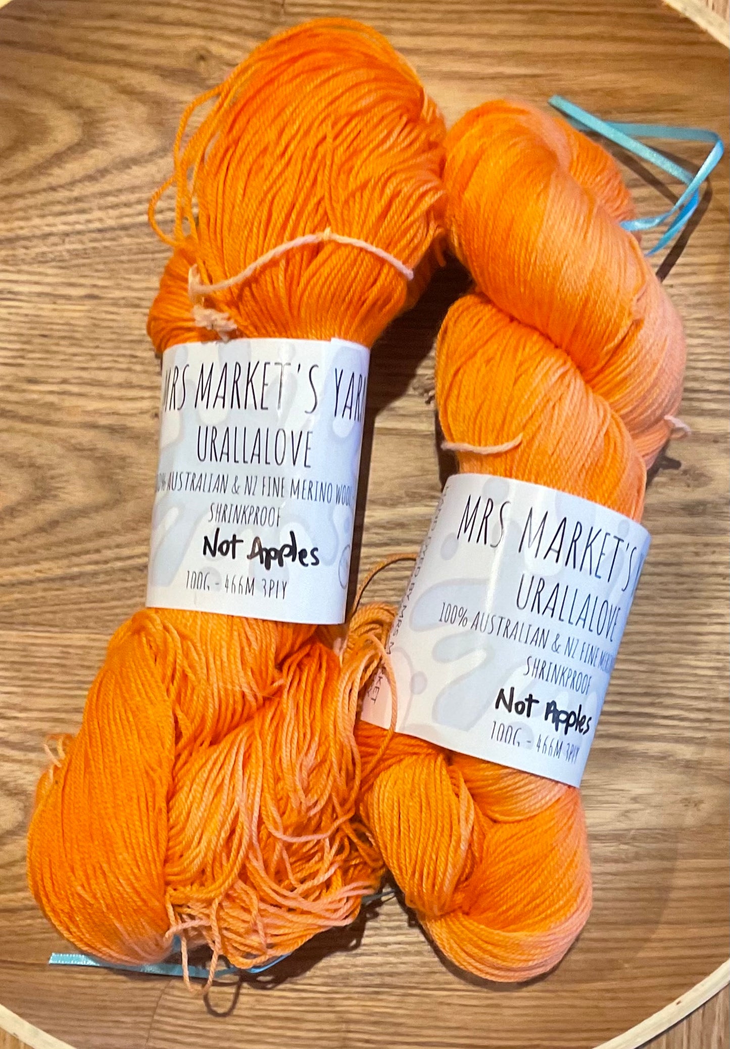 Mrs Markets Urallalove 3ply Hand dyed Yarn