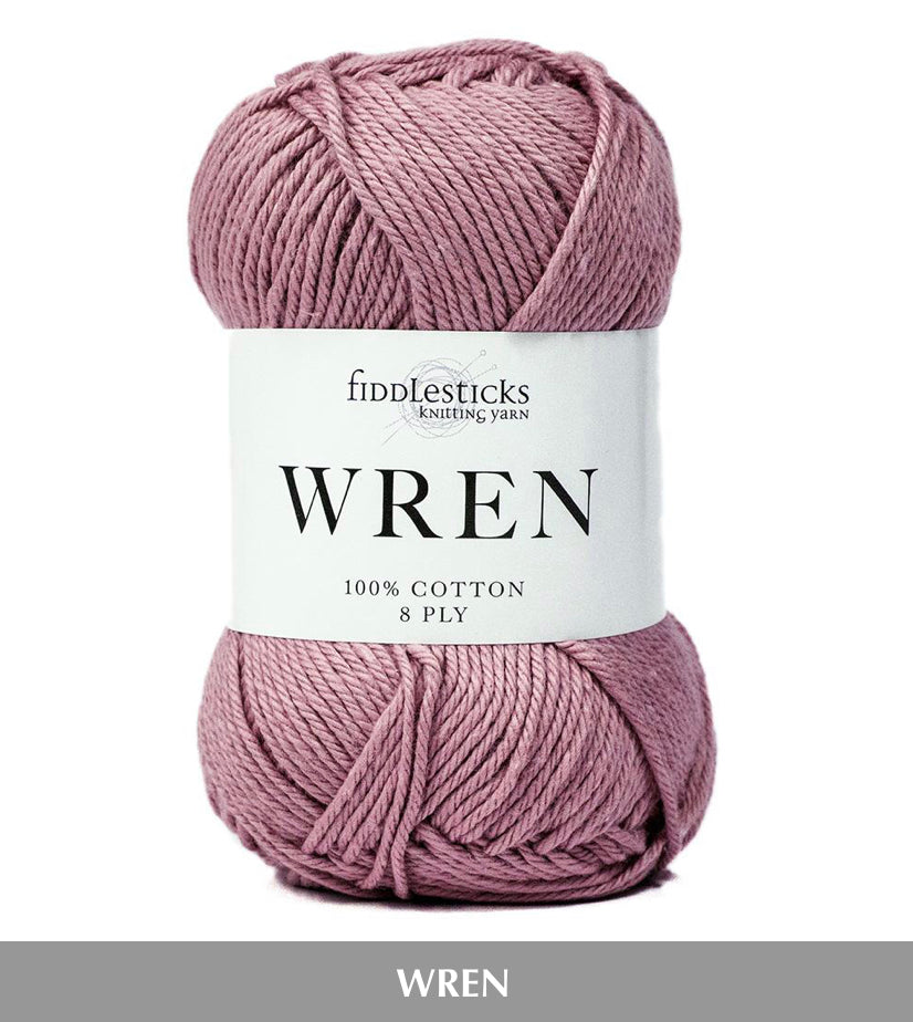Fiddlesticks Wren 8ply Cotton