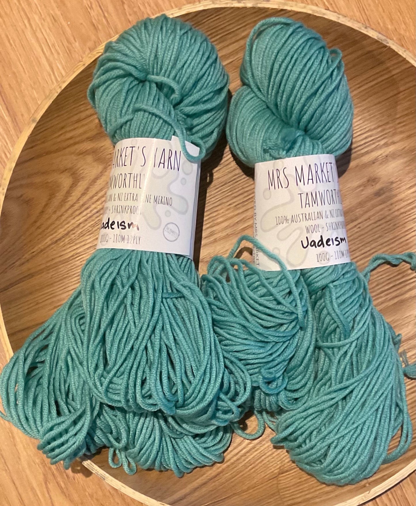 Mrs Market's Tullamorish Hand Dyed Yarn 8ply DK