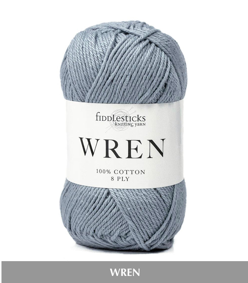 Fiddlesticks Wren 8ply Cotton