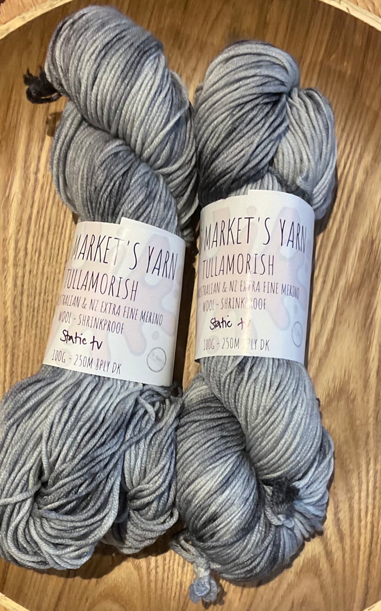Mrs Market's Tullamorish Hand Dyed Yarn 8ply DK