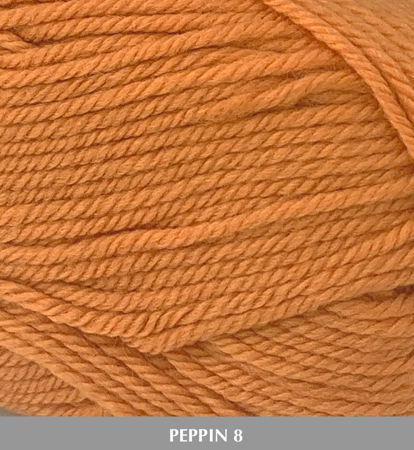 Fiddlesticks Peppin8 8ply 100% Australian Fine Merino Wool
