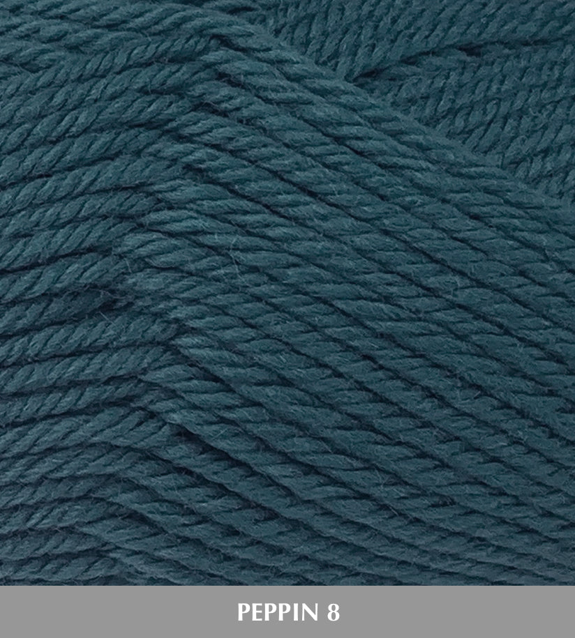 Fiddlesticks Peppin8 8ply 100% Australian Fine Merino Wool