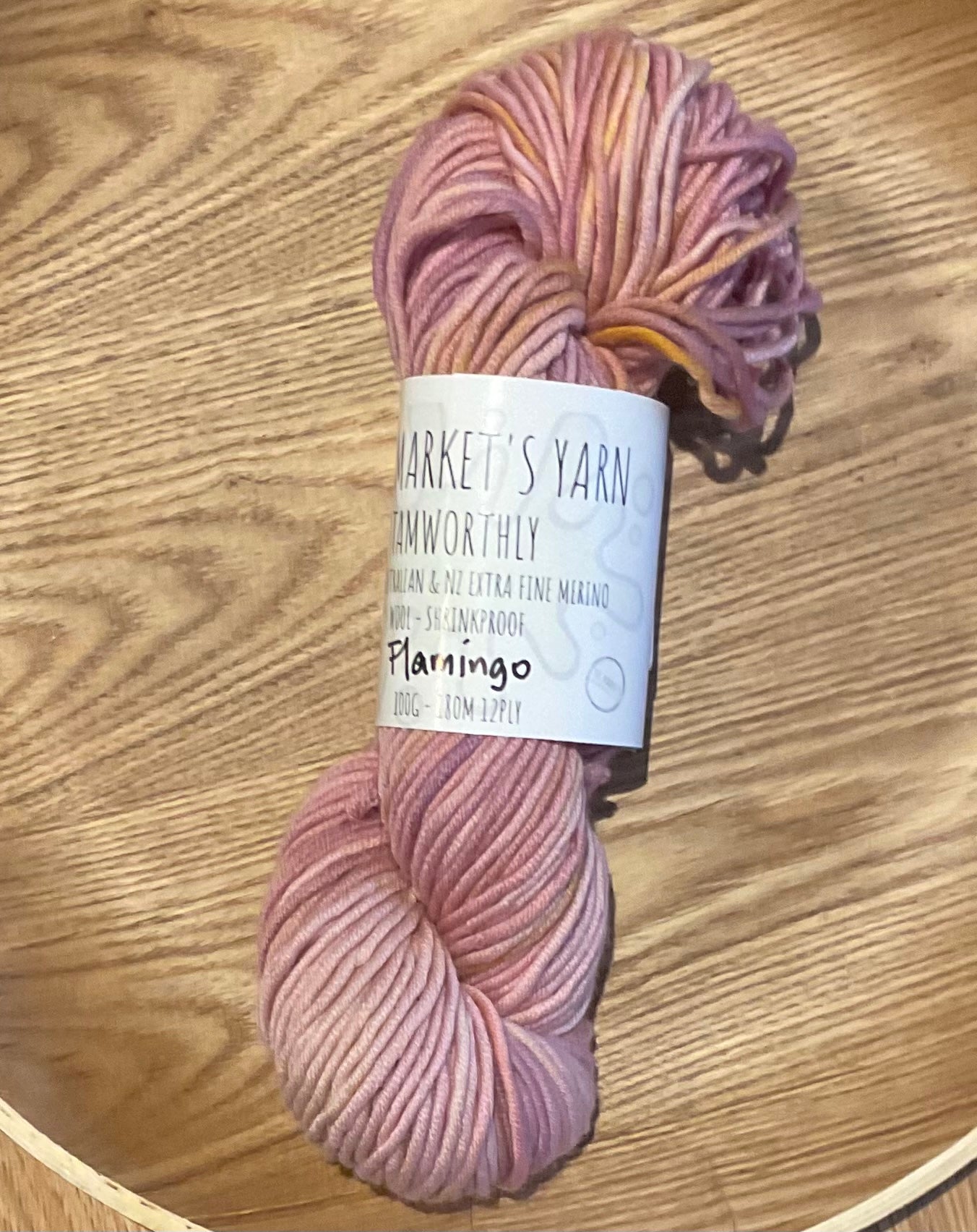 Mrs Market's Tamworthly Hand Dyed Yarn 12ply