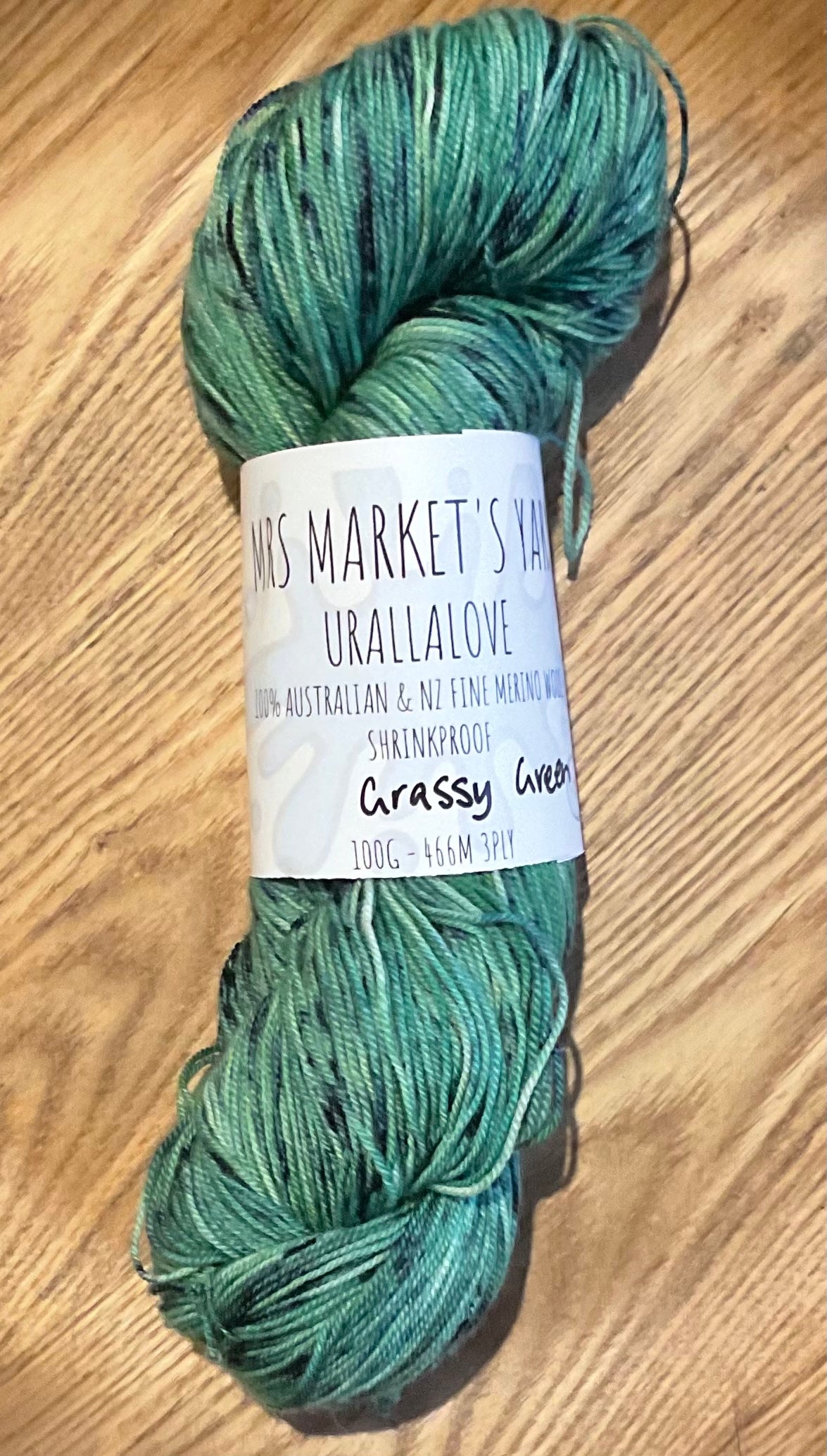 Mrs Markets Urallalove 3ply Hand dyed Yarn