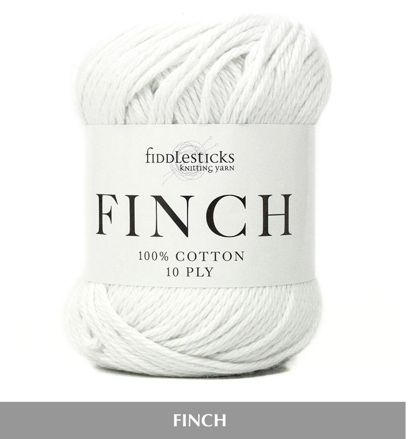 Fiddlesticks Finch 10ply 100% Cotton Yarn