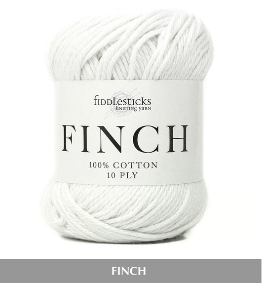 Fiddlesticks Finch 10ply 100% Cotton Yarn