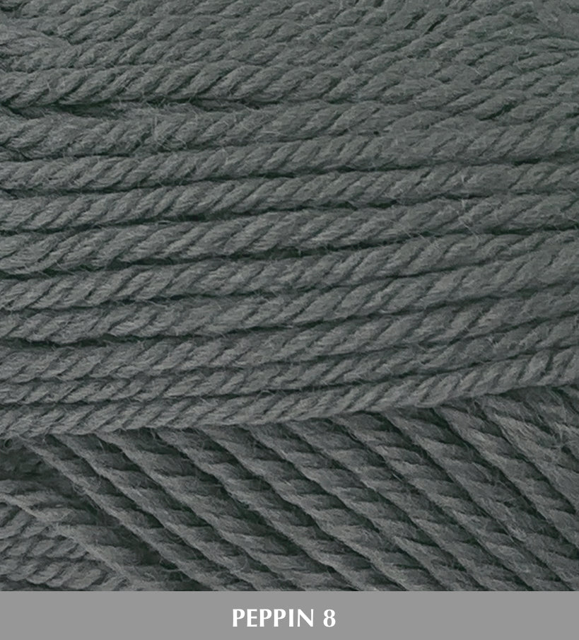 Fiddlesticks Peppin8 8ply 100% Australian Fine Merino Wool