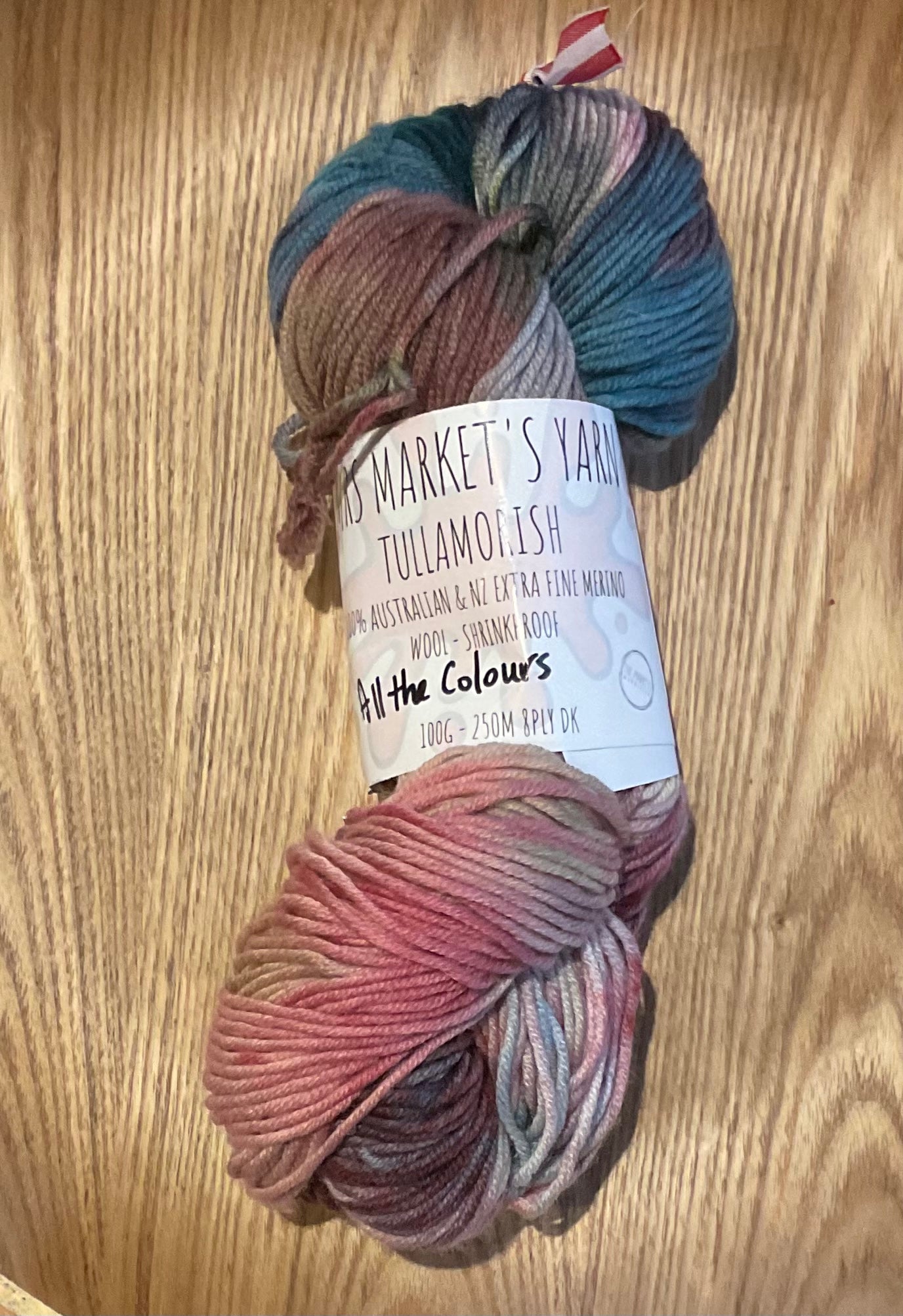 Mrs Market's Tullamorish Hand Dyed Yarn 8ply DK
