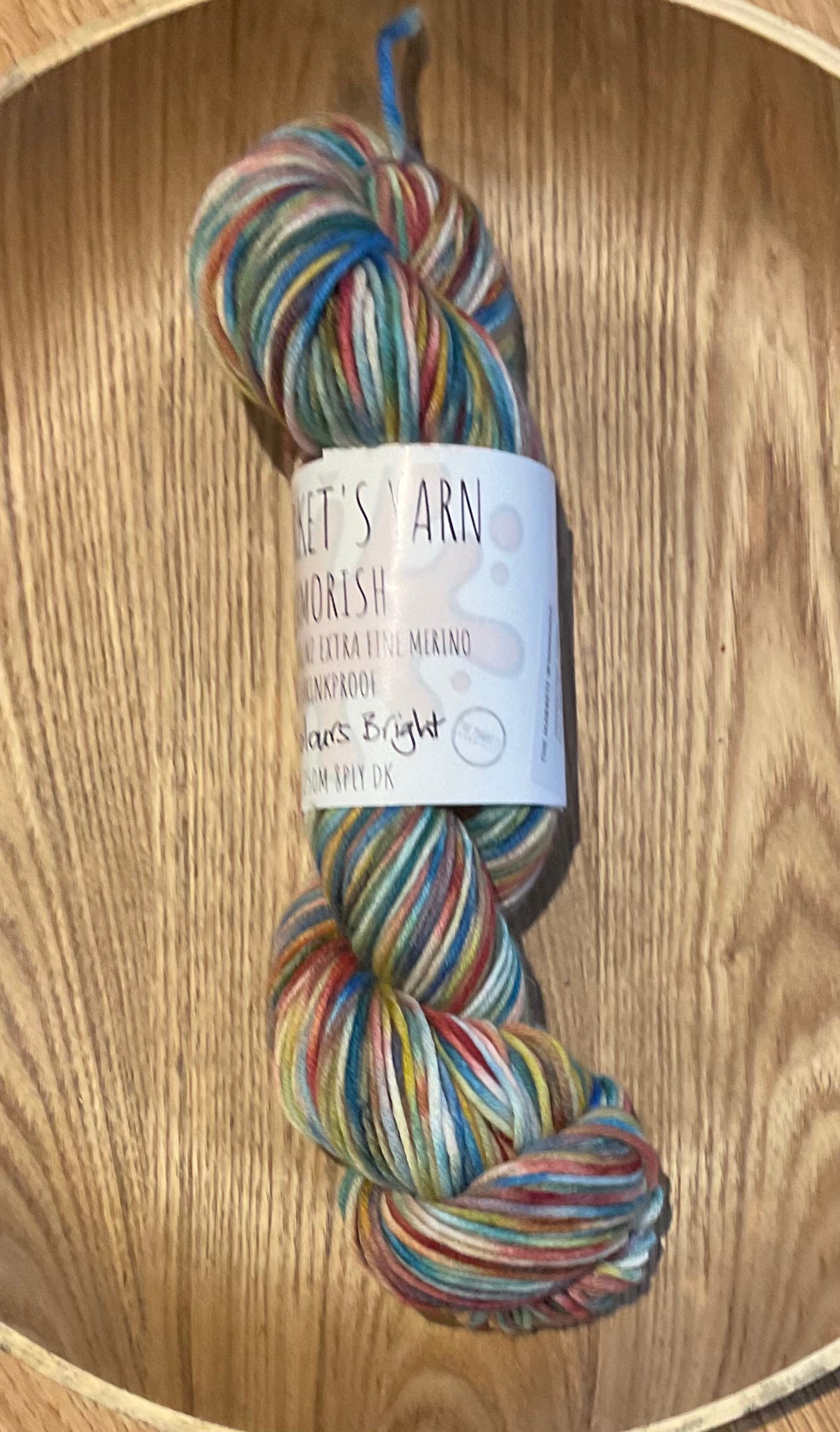 Mrs Market's Tullamorish Hand Dyed Yarn 8ply DK