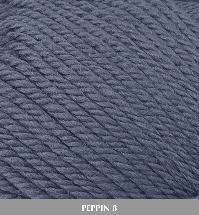 Fiddlesticks Peppin8 8ply 100% Australian Fine Merino Wool