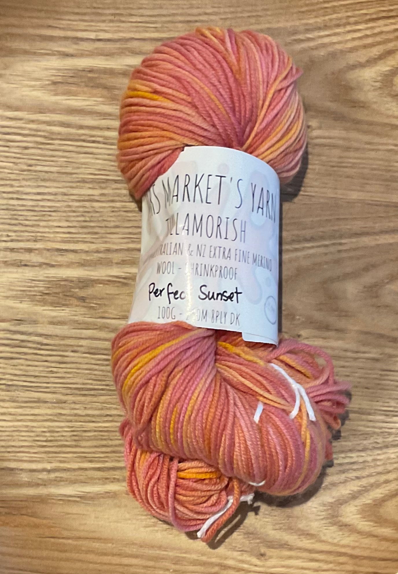 Mrs Market's Tullamorish Hand Dyed Yarn 8ply DK