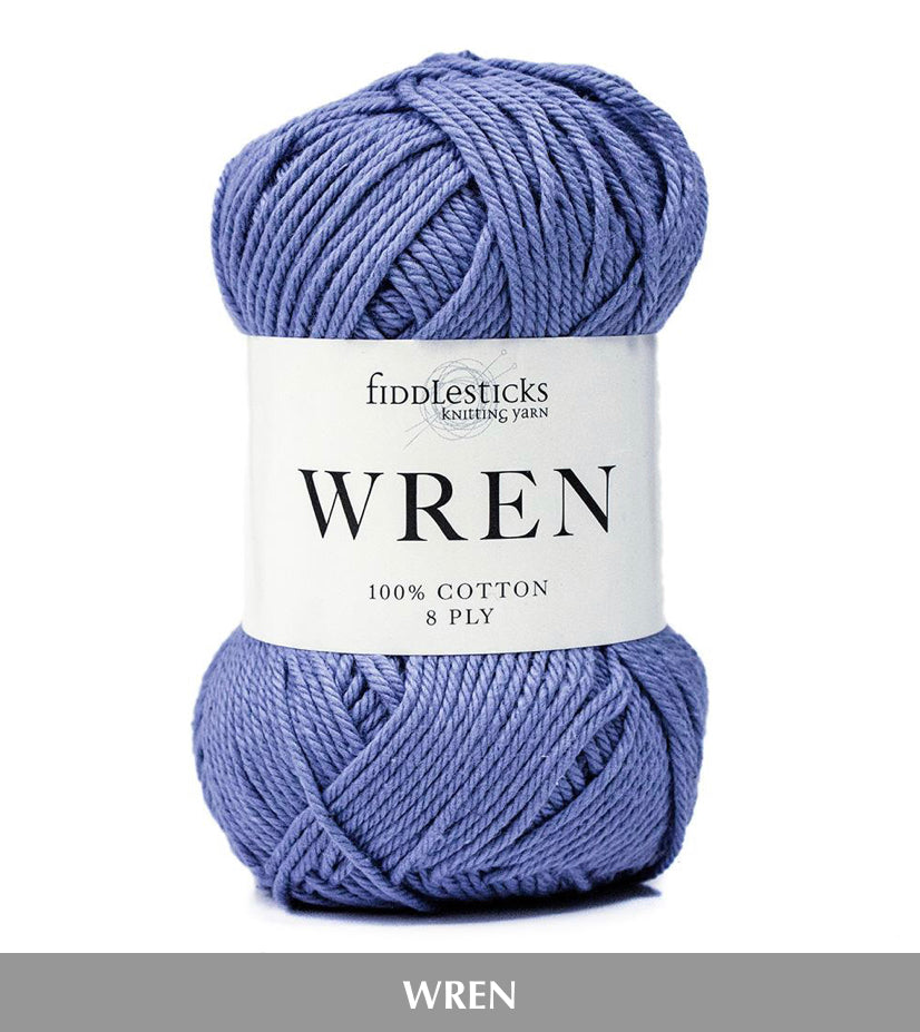 Fiddlesticks Wren 8ply Cotton