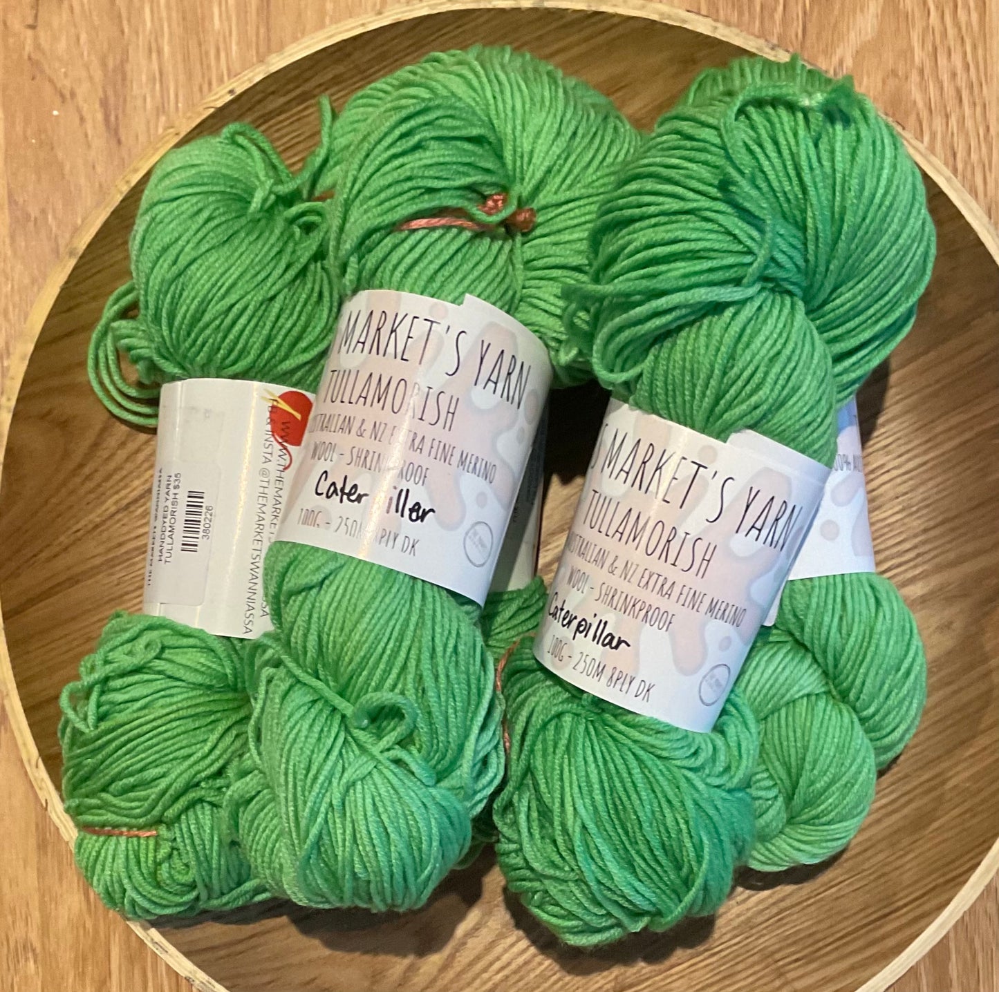 Mrs Market's Tullamorish Hand Dyed Yarn 8ply DK