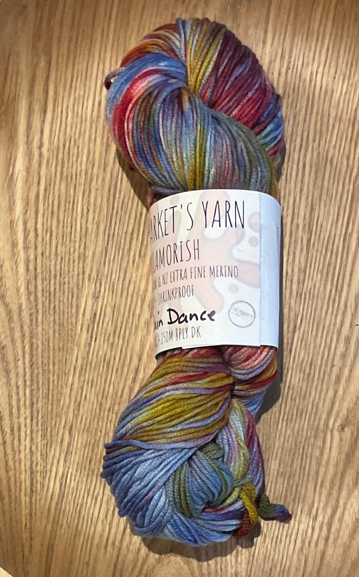 Mrs Market's Tullamorish Hand Dyed Yarn 8ply DK