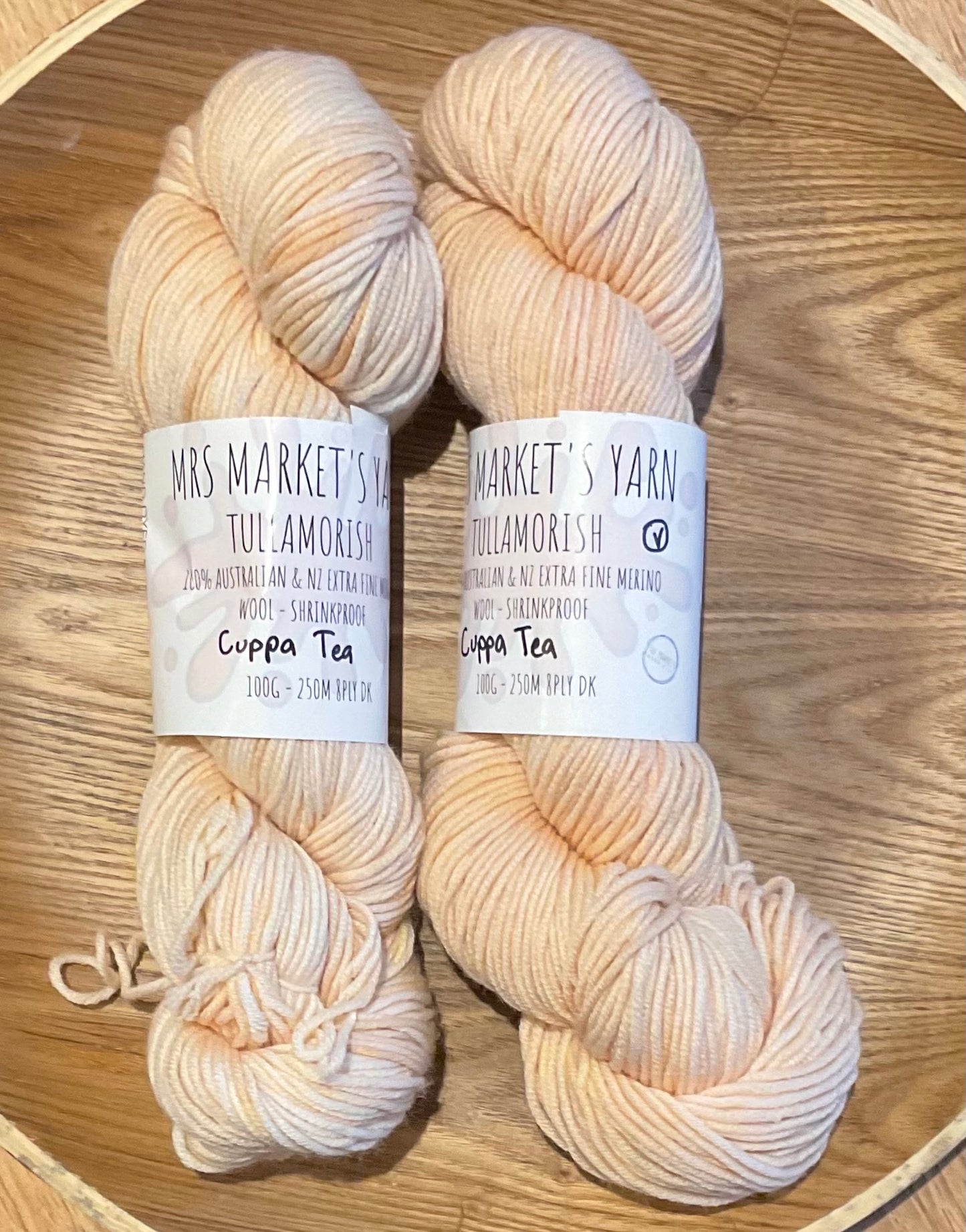 Mrs Market's Tullamorish Hand Dyed Yarn 8ply DK