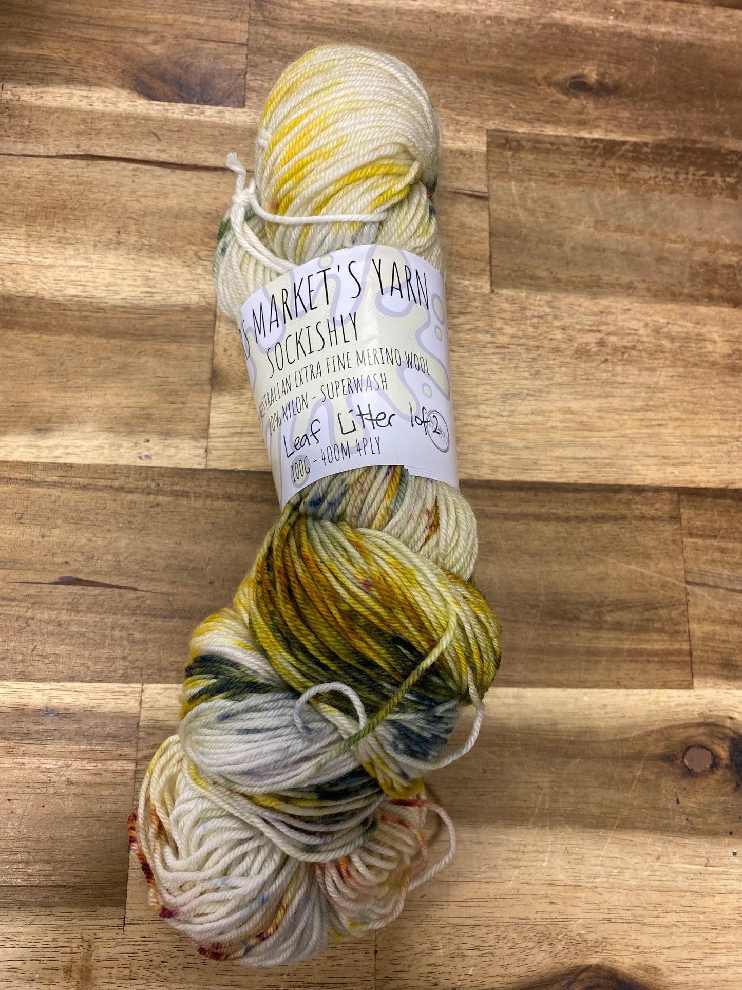 Mrs Market's Sockishly Hand Dyed Yarn 4ply