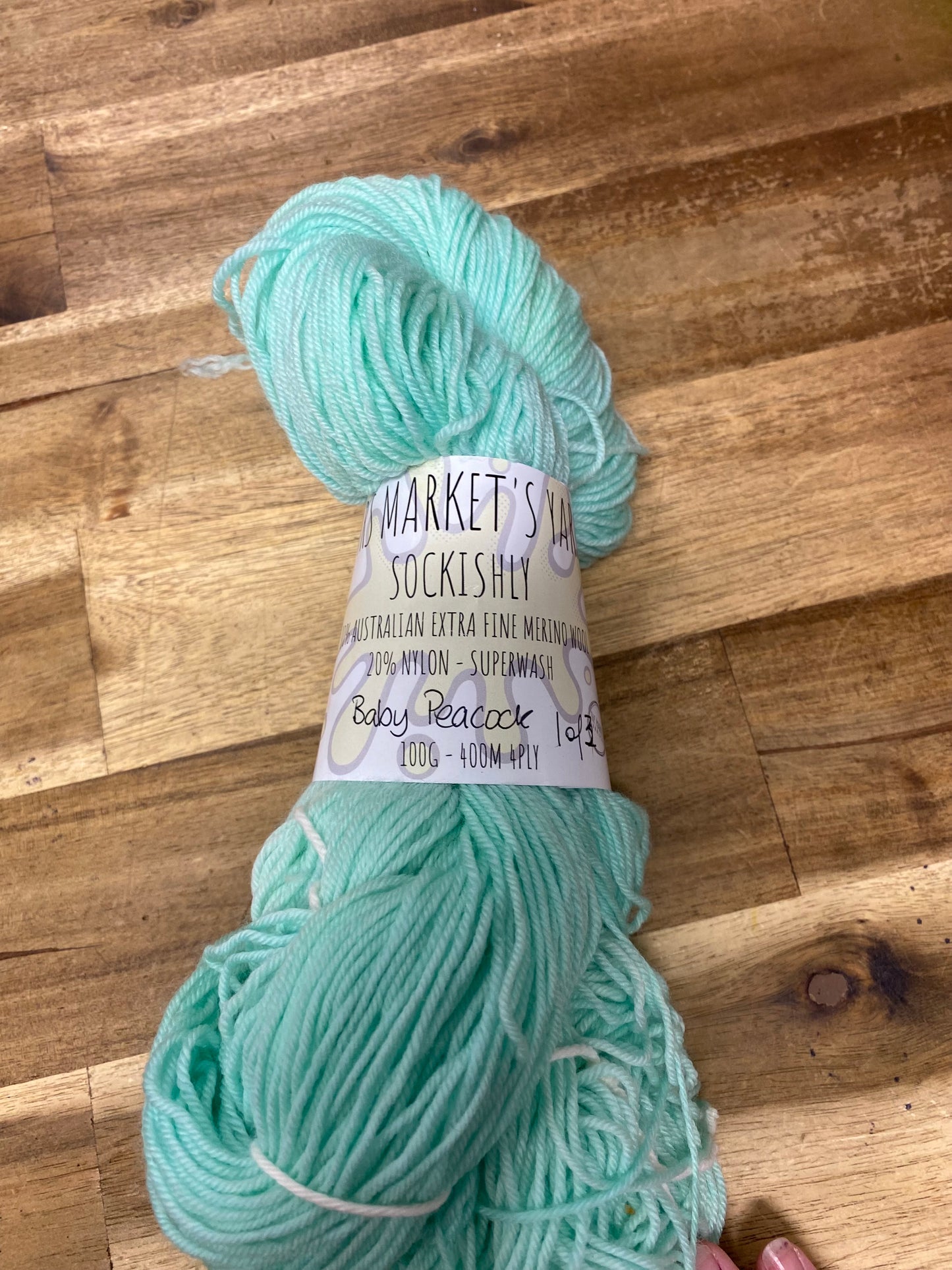 Mrs Market's Sockishly Hand Dyed Yarn 4ply
