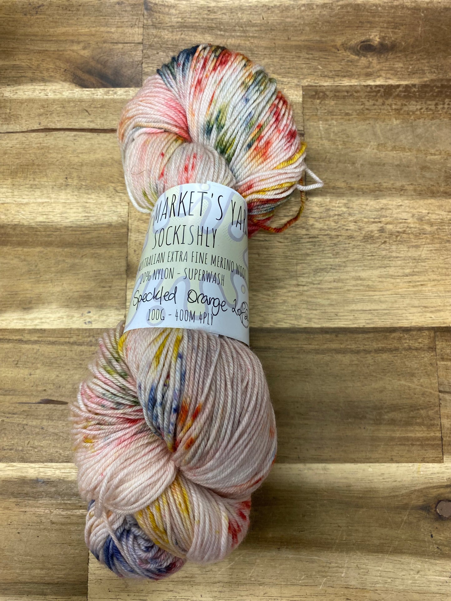 Mrs Market's Sockishly Hand Dyed Yarn 4ply