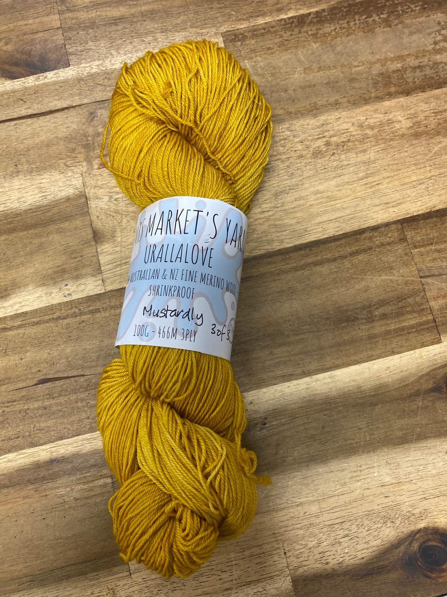 Mrs Markets Urallalove 3ply Hand dyed Yarn