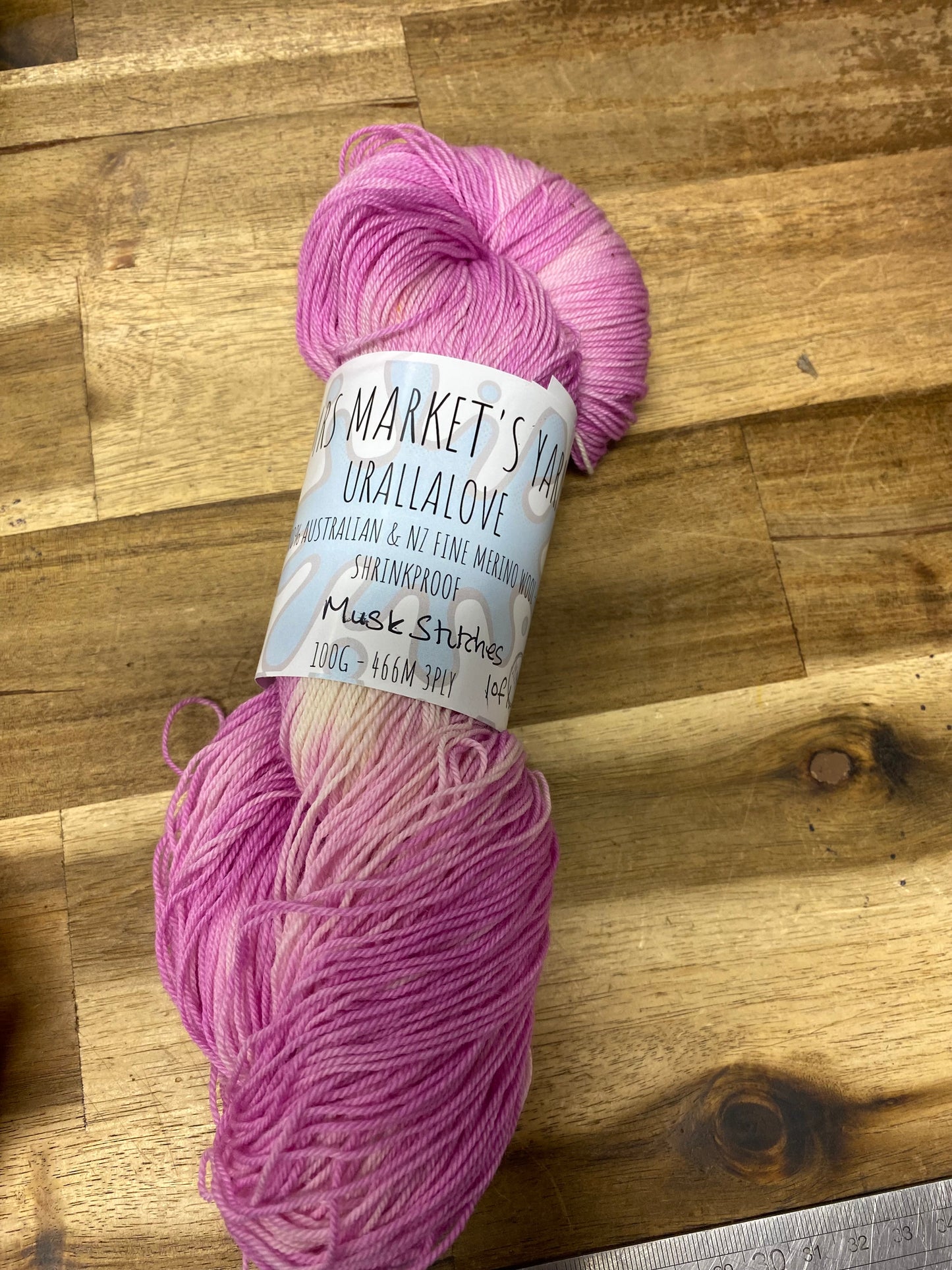 Mrs Markets Urallalove 3ply Hand dyed Yarn