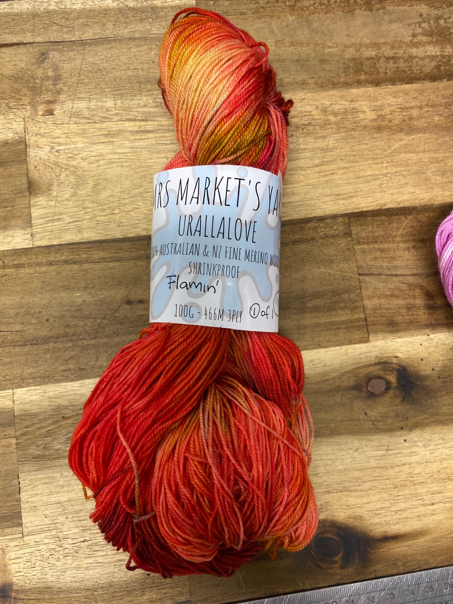 Mrs Markets Urallalove 3ply Hand dyed Yarn