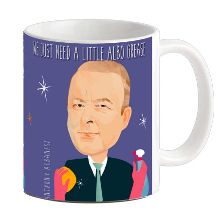 ‘Albo Grease’ Anthony Albanese mug