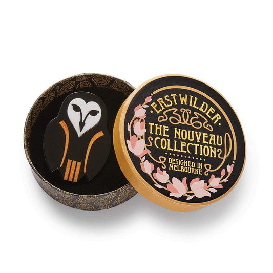 Owl Ornamental Brooch