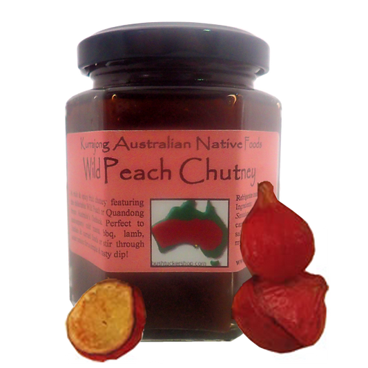 Wild Peach (Quandong) Chutney | 200g Jar