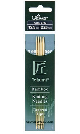Clover Takumi Double Pointed Needles 20cm
