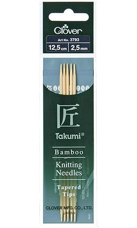 Clover Takumi Double Pointed Needles 20cm