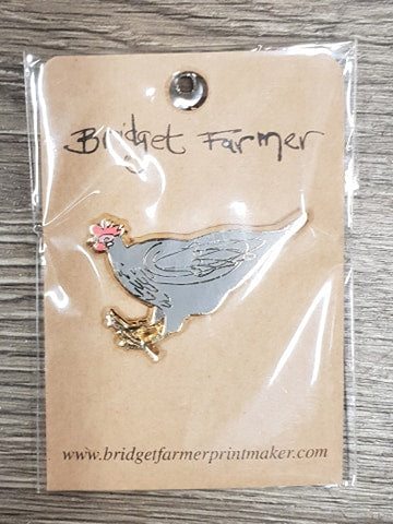 Esperanza Chicken Lapel Pin