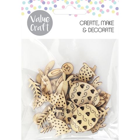 Easter Wooden Mini shapes