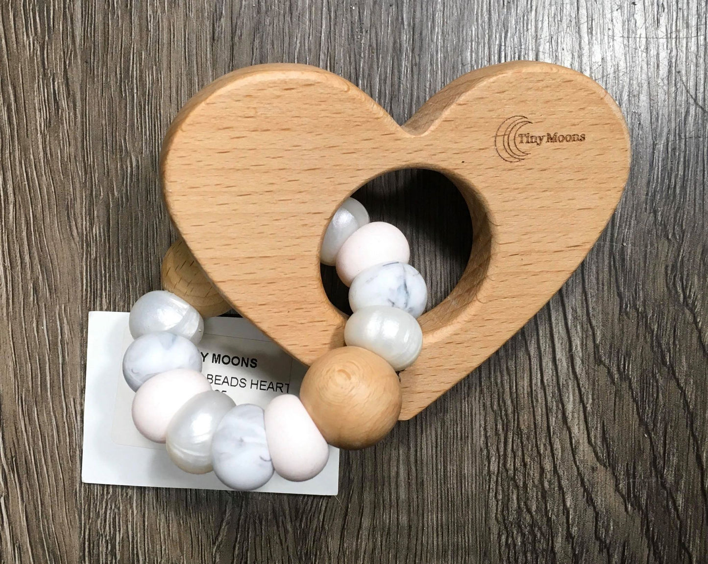 Tiny Moons Teethers Heart