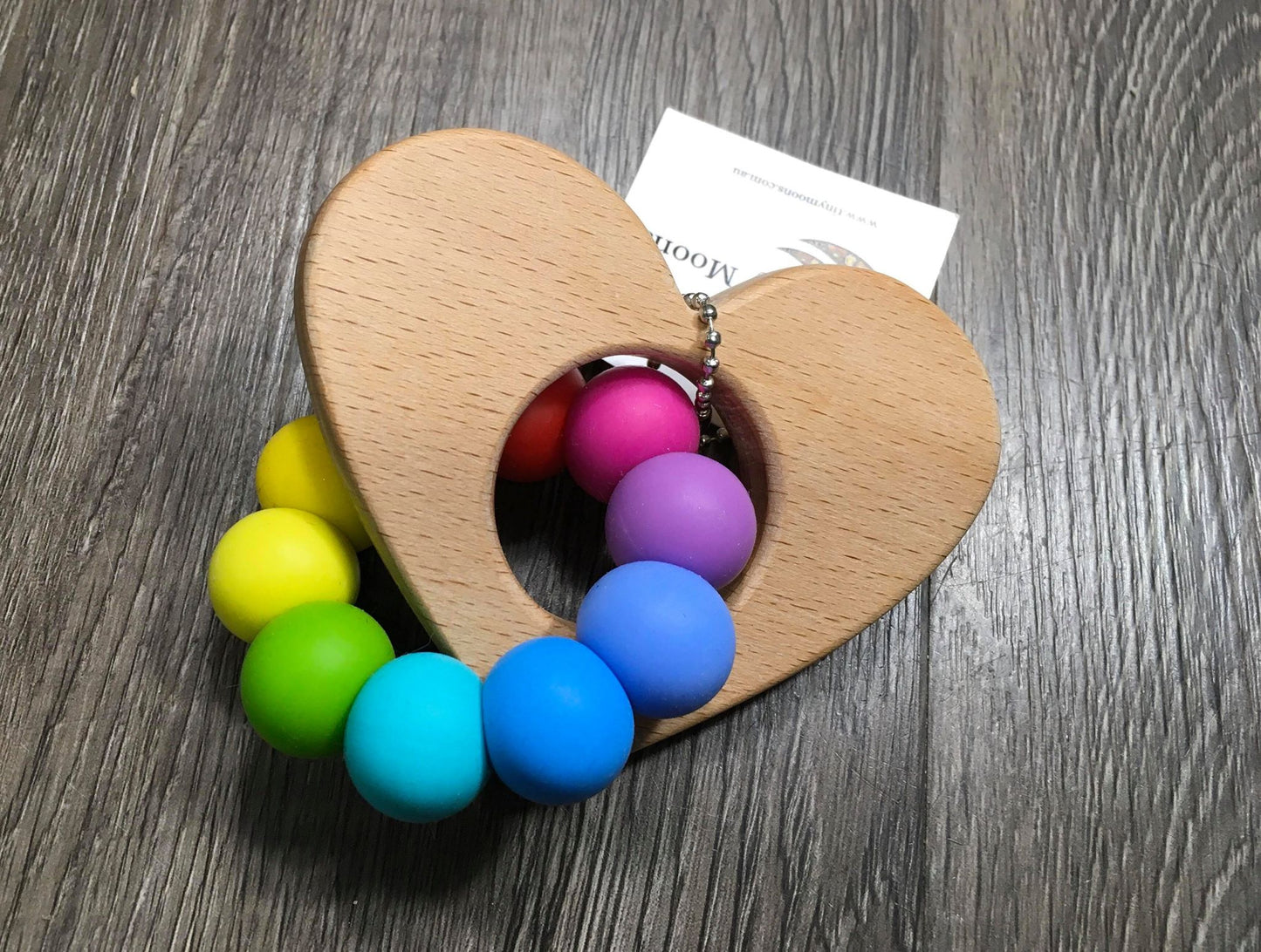 Tiny Moons Teethers Heart