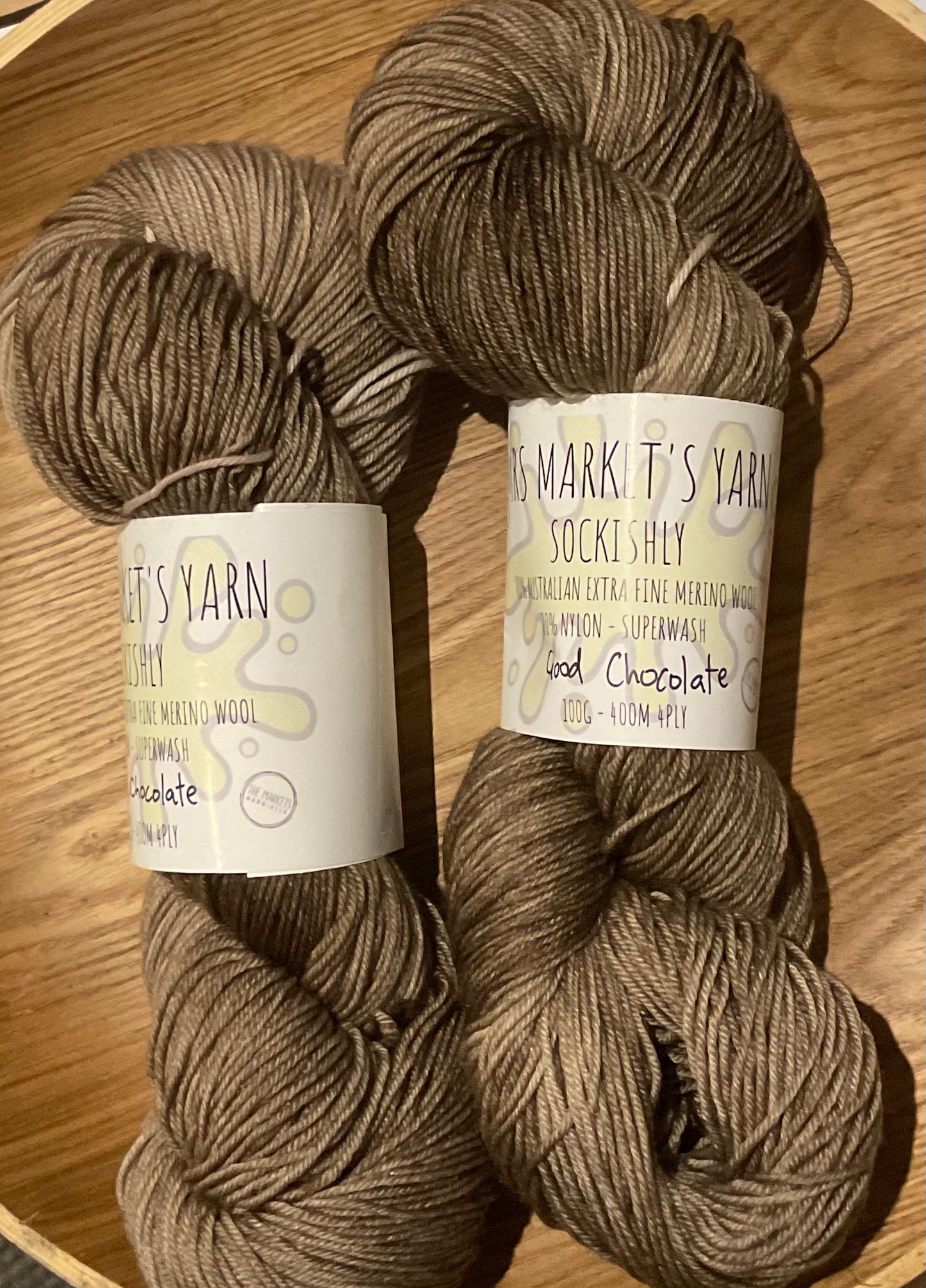Mrs Market's Sockishly Hand Dyed Yarn 4ply