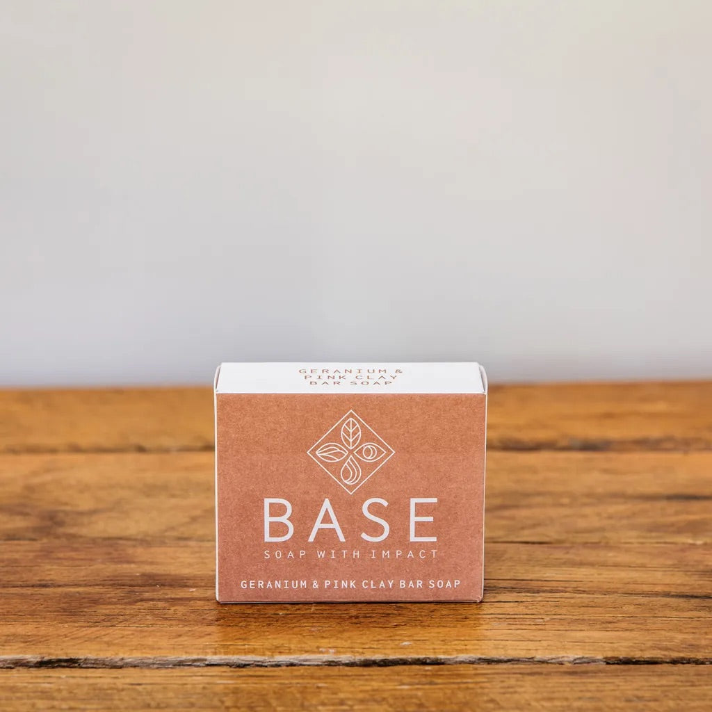 Geranium & Pink Clay Bar Soap